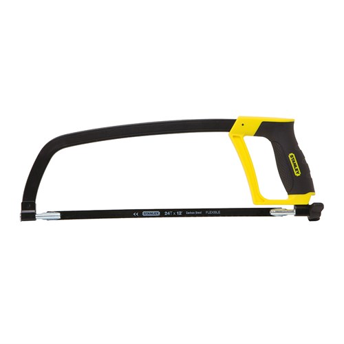 STANLEY® HACKSAW DURABLE STEEL FRAME - RUBBER GRIP