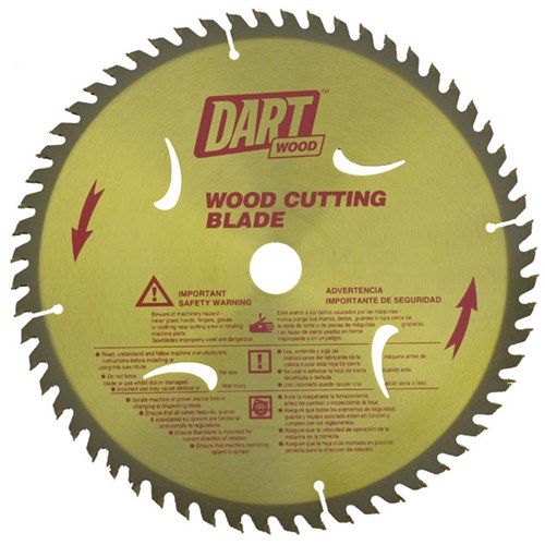 DART 260mm X 2.2 X 1.6 X 25.4mm X 60TCT ATB THIN KERF SAW BLADE 