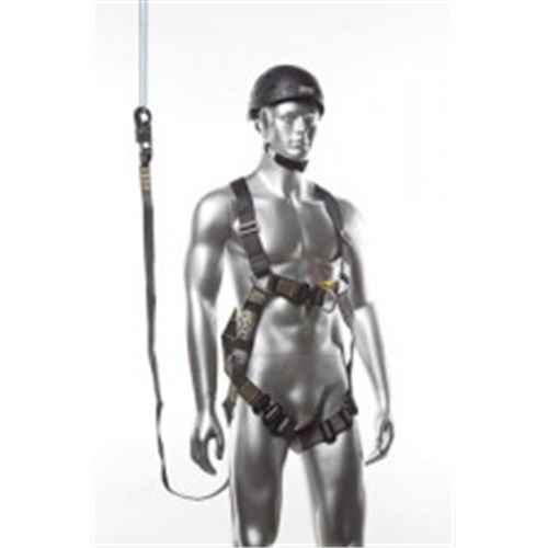 FULL BODY ROOFERS HARNESS & LANYARD KIT