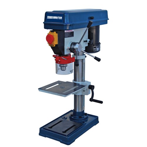 BENCH DRILL TRADEMASTER 13MM CAP 5 SPEED 260MM SWIN G 375W 240V ...