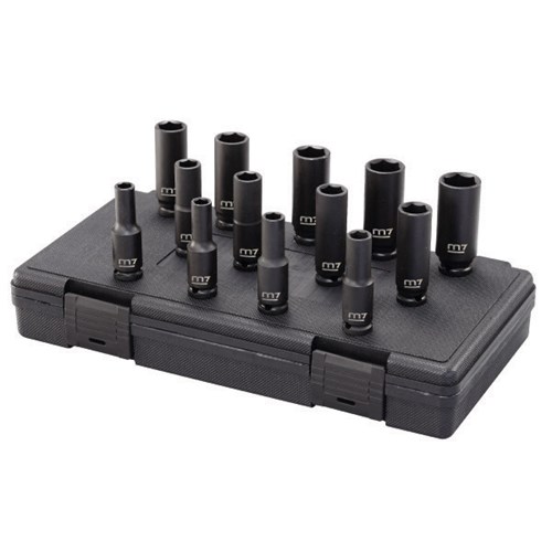 M7 IMPACT DEEP SOCKET SET, 3/8