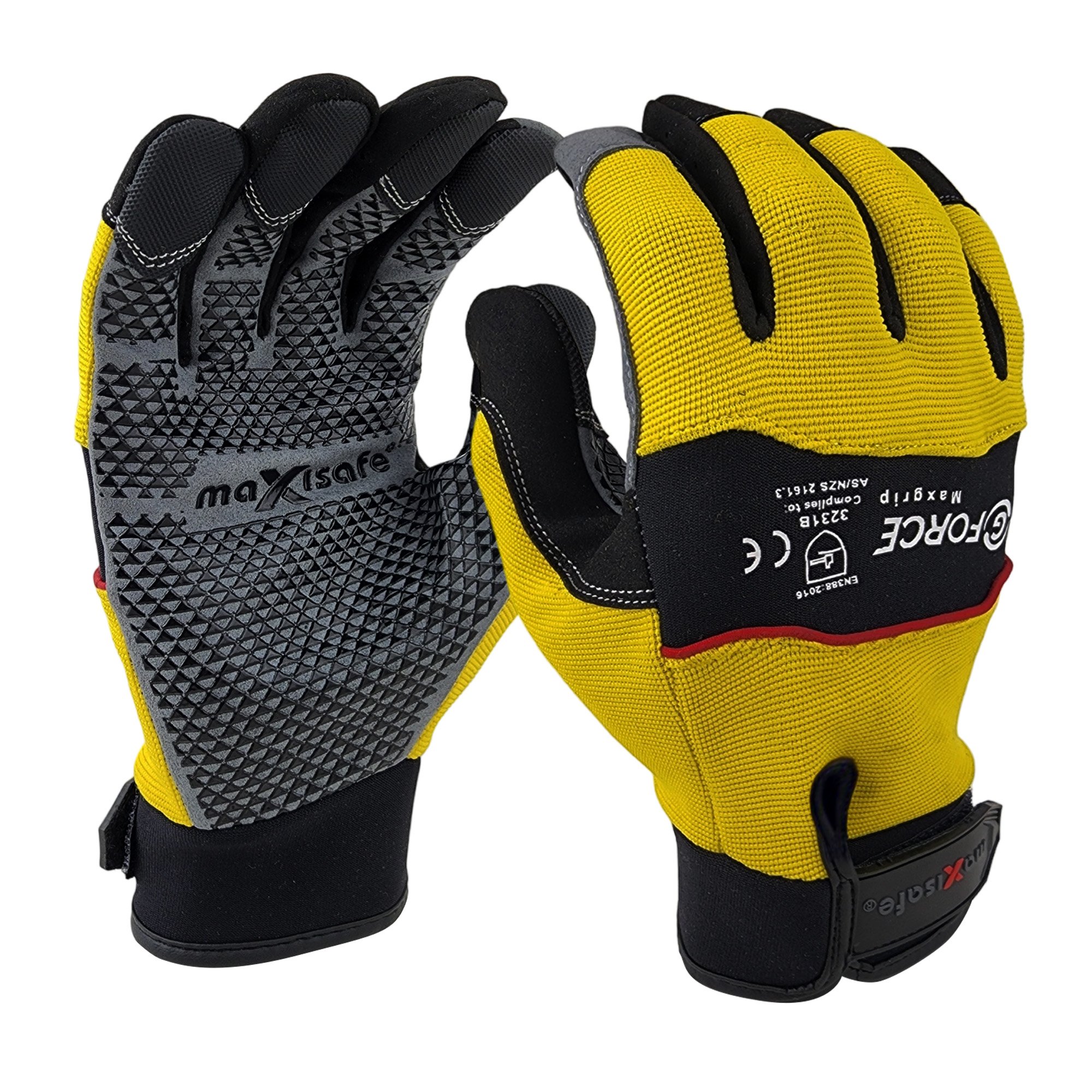 GMS273 G-FORCE MAXGRIP MECHANICS GLOVES (M to 2XL) - AusTech