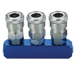 THB MANIFOLD 3 WAY STANDARD COUPLERS