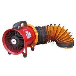 TRADEMASTER 200MM PORTABLE VENTILATOR SET