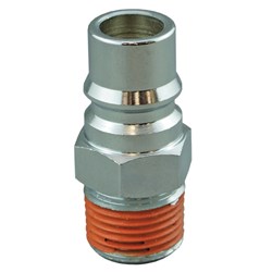THB 400PM - 1/2" PLUG MALE HIGH FLOW COUPLER
