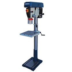 TRADEMASTER PEDESTAL FLOOR DRILL PRESS, 3MT, 25MM CAP, 12 SPEED, 450MM SWING, 1500W 240V