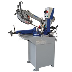 TRADEMASTER BANDSAW, 170 x 170MM CAP, SWIVEL HEAD, 1 SPEED 240V 1PH, HYD DOWN FEED