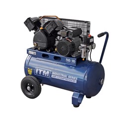 ITM AIR COMPRESSOR, BELT DRIVE, 2.2HP 50LTR CONSTRUCTION FAD 185L/MIN