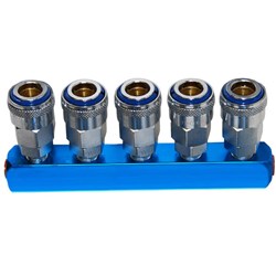 THB MANIFOLD 5 WAY SINGLE ACTION COUPLER
