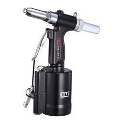 M7 HYDRAULIC VACUUM AIR RIVETER 16MM STROKE  2.4 - 4.8MM RIVET CAPACITY - EXTERNAL HOSE