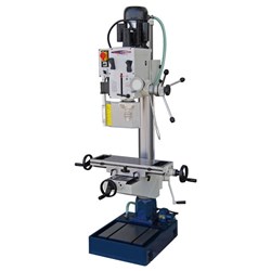 TRADEMASTER GEARED HEAD MILL DRILL WITH COOLANT, 4MT, 240V SINGLE PHASE