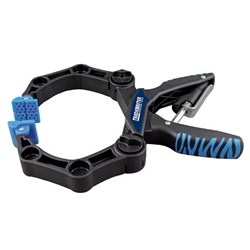 TRADEMASTER MULTI ADJ. CLAMP, PLASTIC WITH RUBBER GRIP HANDLE 180MM X 60MM