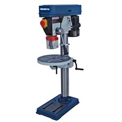 TRADEMASTER PEDESTAL BENCH DRILL PRESS, 2MT, 16MM CAP, 16 SPEED, 325MM SWING, 375W 240V