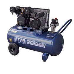 ITM AIR COMPRESSOR, BELT DRIVE, 2.5HP 90LTR FAD 257L/MIN