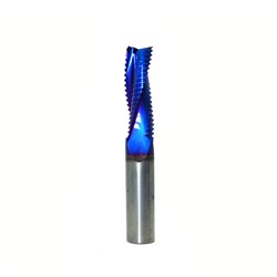 FAST BLUE 1/2" X 38 X 83 X 3 FLUTE X 1/2" SHANK UPCUT ROUGHING SPIRAL