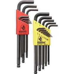 BONDHUS 22 PIECE L-KEY SET