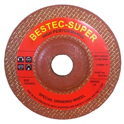  BESTEC CERAMIC GRINDING WHEELS 125MM X 6MM X 22MM