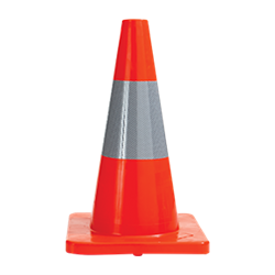 450MM REFLECTIVE TRAFFIC SAFETY CONES