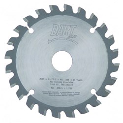 DART 125mm X 4.4 X 3.5 X 22.2 X 24TCT ALUMINIUM MILLING SAW BLADE