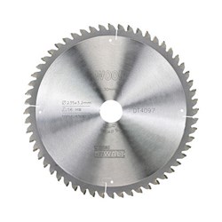 DEWALT EXTREME WORKSHOP T/CHIP 235MM X 56T SAW BLADE