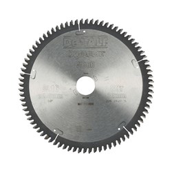DEWALT EXTREME WORKSHOP T/CHIP 216MM X 80T SAW BLADE
