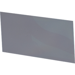 CLEAR POLYCARBONATE LENS, 108 X 51MM