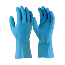 BLUE SILVERLINED GLOVE - MEDIUM