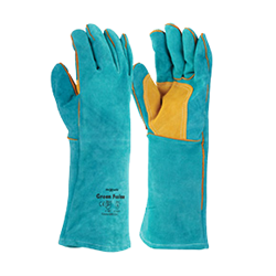 'GREEN FUSION' PREMIUM KEVLAR STITCHED WELDER'S GLOVE