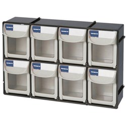 FLIP OUT BIN (FO SERIES) - 8 DRAWERS