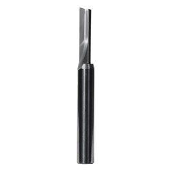 LONG SERIES SINGLE FLUTE WITH 6.35mm (1.4") SHANK - SOLID CARBIDE 4mm X 57.1mm