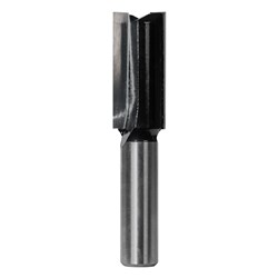 TWO FLUTE - CARBIDE TIPPED - STRAIGHT BIT WITH 12.7mm ( 1/4") SHANK - 9mm X 70mm