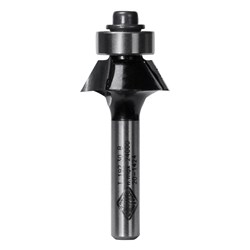 BEVEL TRIMMING BIT - HANDYMAN RANGE - CARBIDE TIPPED 19.3mm X 6.35mm X 44.4mm