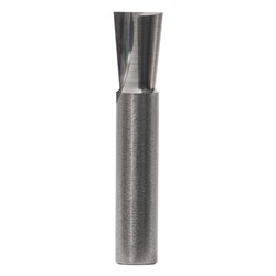 TWO FLUTE DOVETAIL BIT - SOLID CARBIDE 7.1mm X 9.5mm X 38.1mm