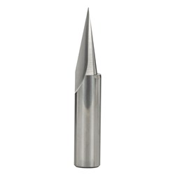 'V' GROOVE BIT 22.5° - 6.4mm X 14.7mm X 57.2mm