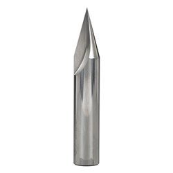 'V' GROOVE BIT 30° - 6.4mm X 10.9mm X 57.2mm