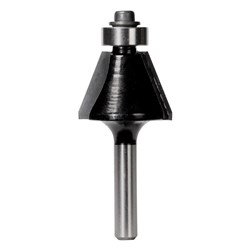 CHAMFERING BIT - CARBIDE TIPPED - 22.5° ANGLE FROM VERTICAL 25.4mm X 16.5mm X 15.5mm X 57.1mm