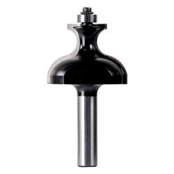 TABLE EDGE BIT WITH RETURN - CARBIDE TIPPED 50.8mm X 33.5mm X 94.7mm X 6.35mm X 16mm