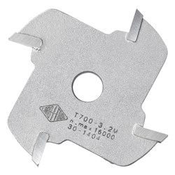 FOUR FLUTE SLOTTING CUTTER ONLY - CARBIDE TIPPED 50.8mm X 1.6mm