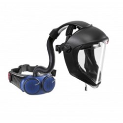air hood face shield PAPR kit (powered air purifying respirator)