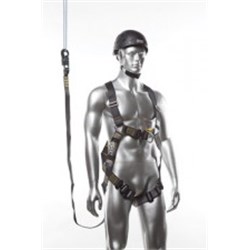 FULL BODY ROOFERS HARNESS & LANYARD KIT