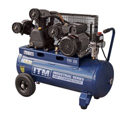 ITM AIR COMPRESSOR, BELT DRIVE, 3.0HP 60LTR FAD 328L/MIN