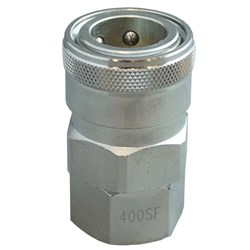THB 400SF - 1/2" SOCKET FEMALE HIGH FLOW COUPLER