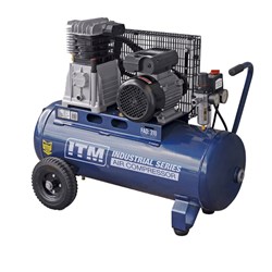 ITM AIR COMPRESSOR, BELT DRIVE, 3.0HP 50LTR FAD 318L/MIN