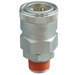 THB 400SM - 1/2" SOCKET MALE HIGH FLOW COUPLER