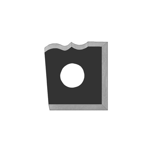 LEUCO PROFILE KNIVES HW FOR ORNAMENTAL GROOVE CUTTERHEADS 12X12X1.5N R=Ã?2.0