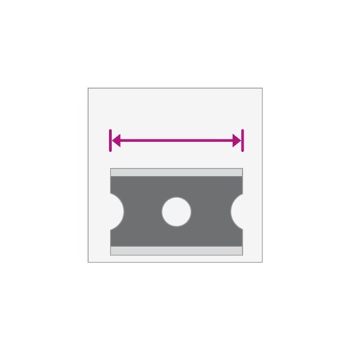 LEUCO SUPPORT PLATES 47X43X6.0N