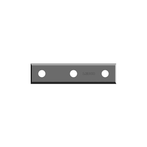 LEUCO TURNOVER KNIVES HW WITH 2 CUTTING EDGES, END SHARPENED - 3 HOLES 50X12X1.7N