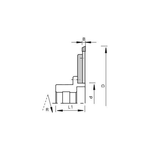 LEUCO SAW HOGGERS HW FOR FINGER JOINTING LINES - GRECON Ã?250X8.0XÃ?80 Z=60 L