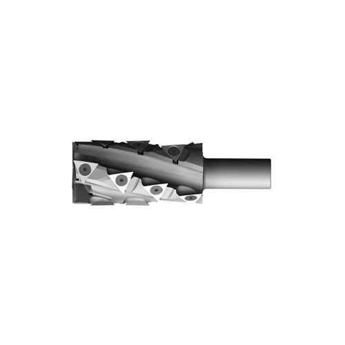 LEUCO SHANK-TYPE CUTTERS WITH HW TURNOVER KNIVES - T3-SYSTEM Ã?54X63XÃ?25 Z=2+2 R