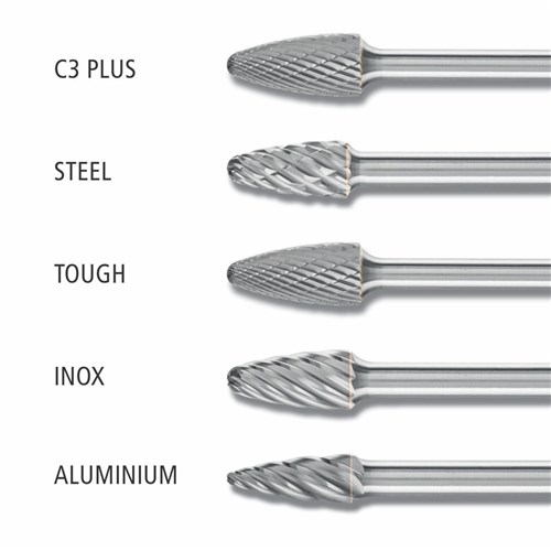 Tree Radius Burrs RBF 1/4